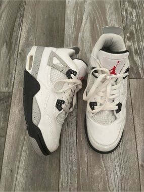 Nike Air Jordan 4 Retro White Cement sneakers